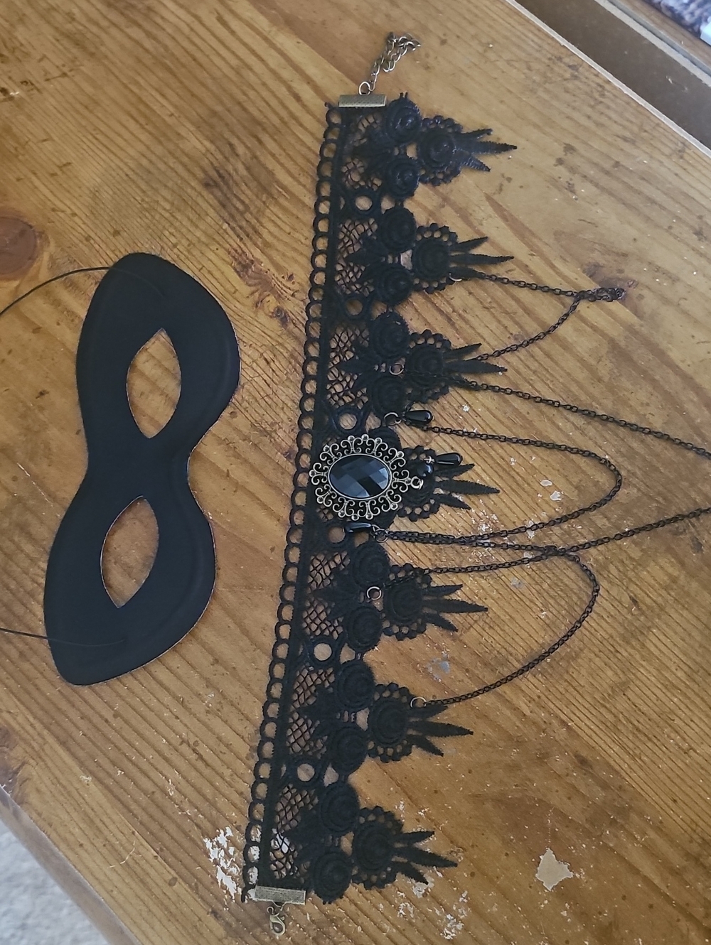 Halloween Choker & Mask